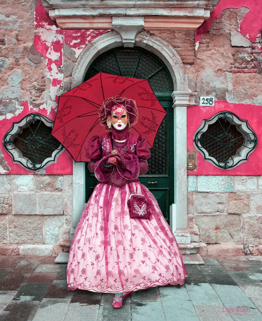 Poised Beneath the Umbrella