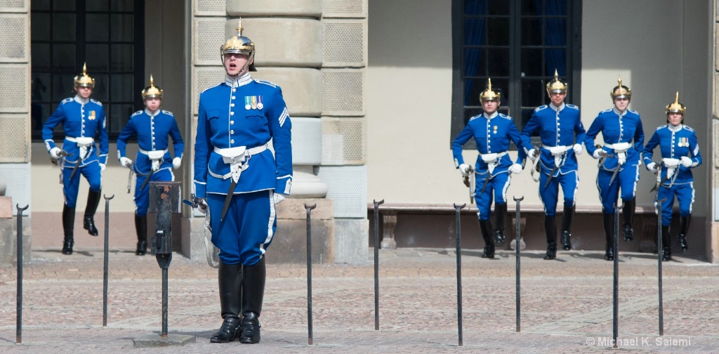 Changing of the Guard in Stockholm