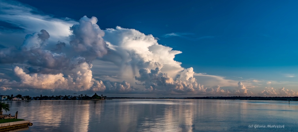 Post sunrise thunderstorm: Treasure Island, FL