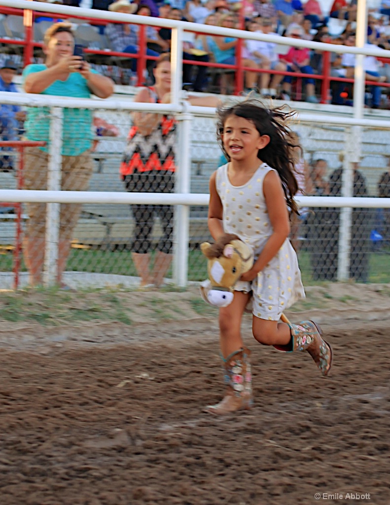 Ride that stick horse