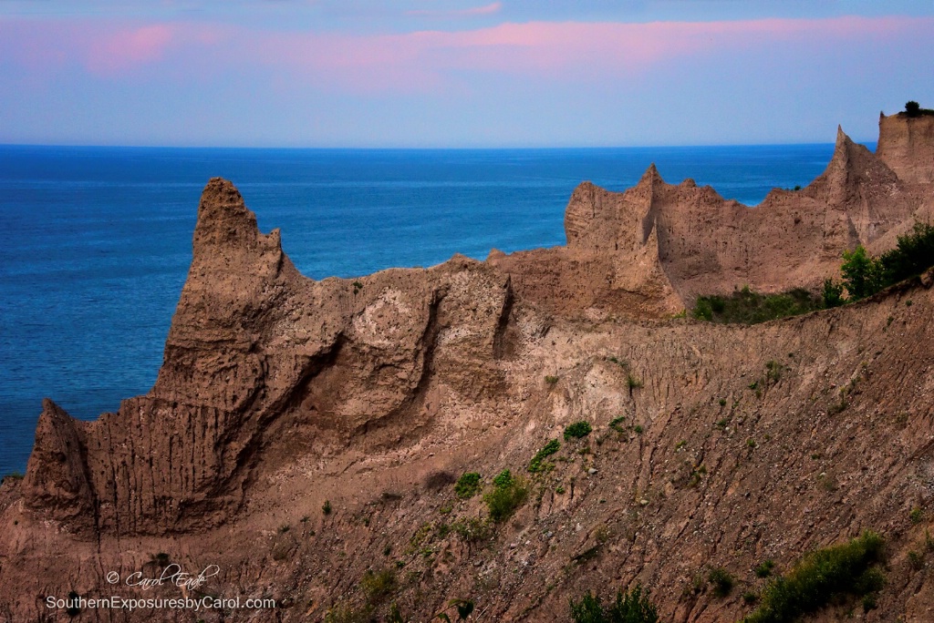 Day's End at Chimney Bluffs