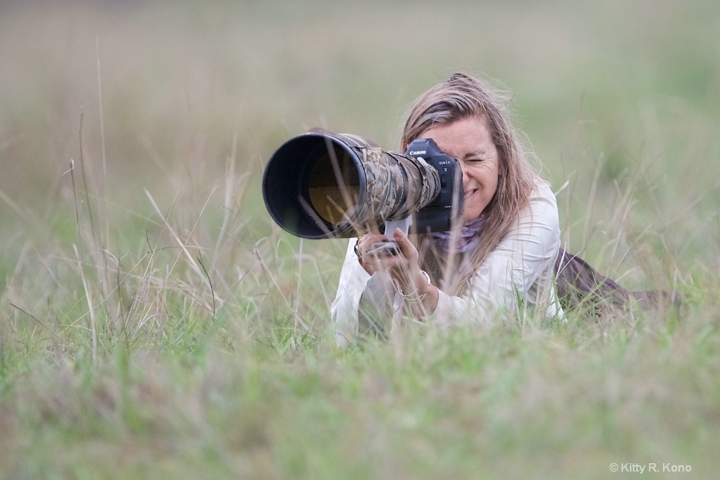 Melissa Groo Photographing the Ant Eater