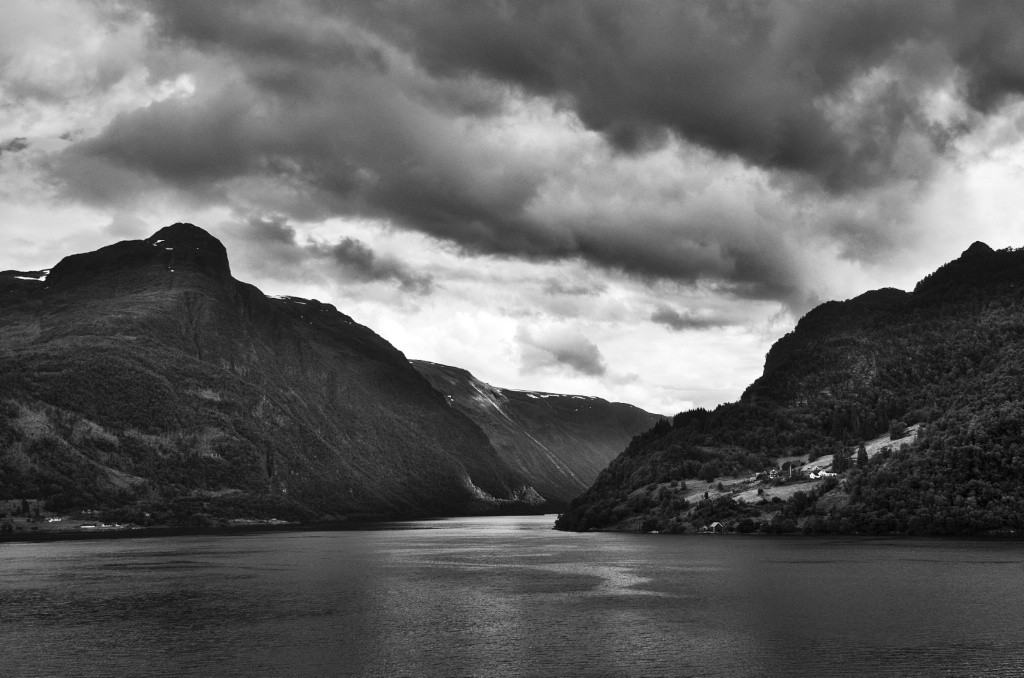Storm at the Fiords