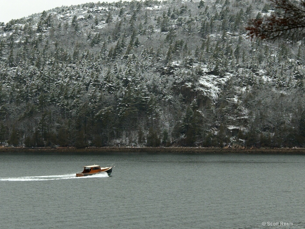 Bar Harbor.2001.Sommes Sound with Snow