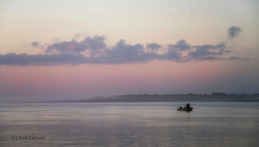Morning fisherman.Amelia Is, FL by Dick Caldwell