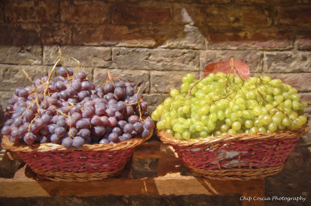 Grapes In Tuscany