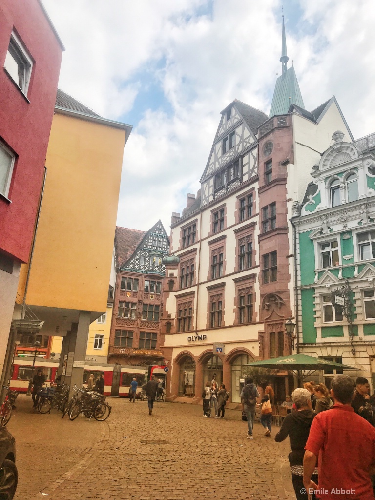 Street scene in Freiburg 