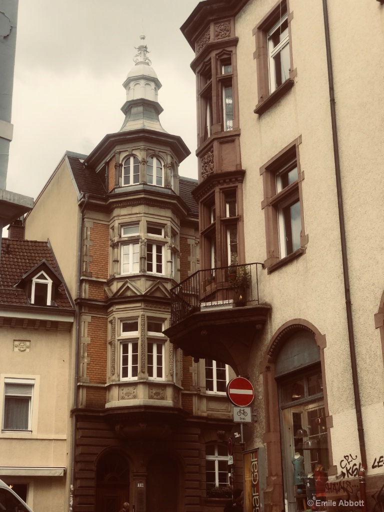 Street scene in Freiburg