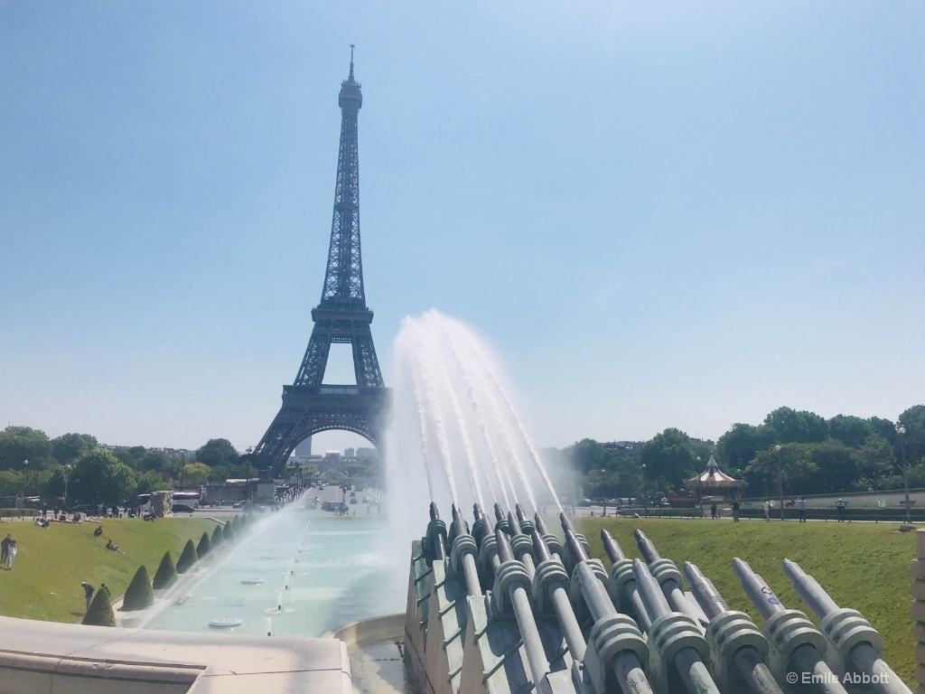 Eiffel Tower from Jardin du Trocadéro 