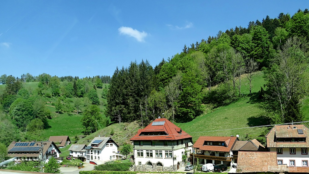 Small Town in Black Forest