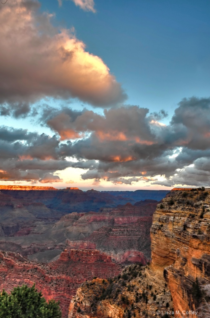 Sunset at Hopi point