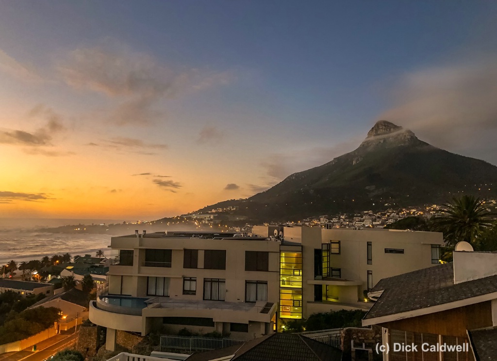 Camps Bay, CapeTown, S Africa. Image Dick Caldwell