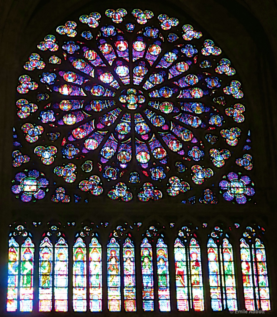 South Rose Window Notre-Dame