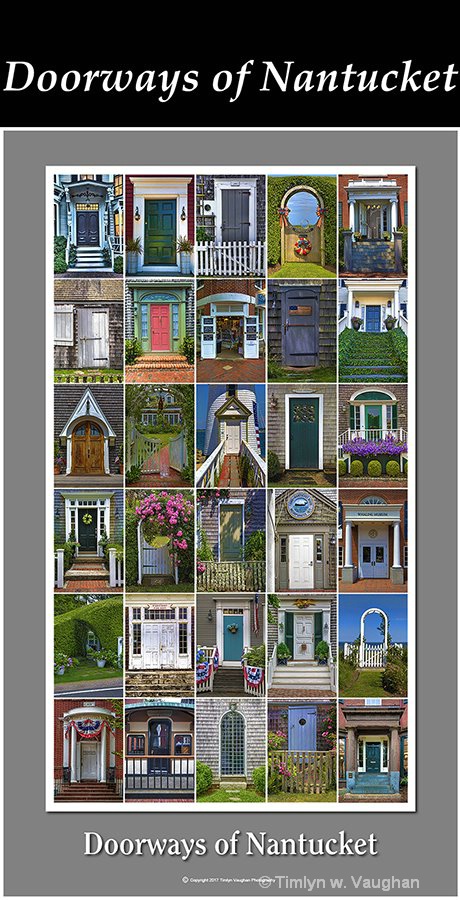 Fine Art Print "Doorways of Nantucket"