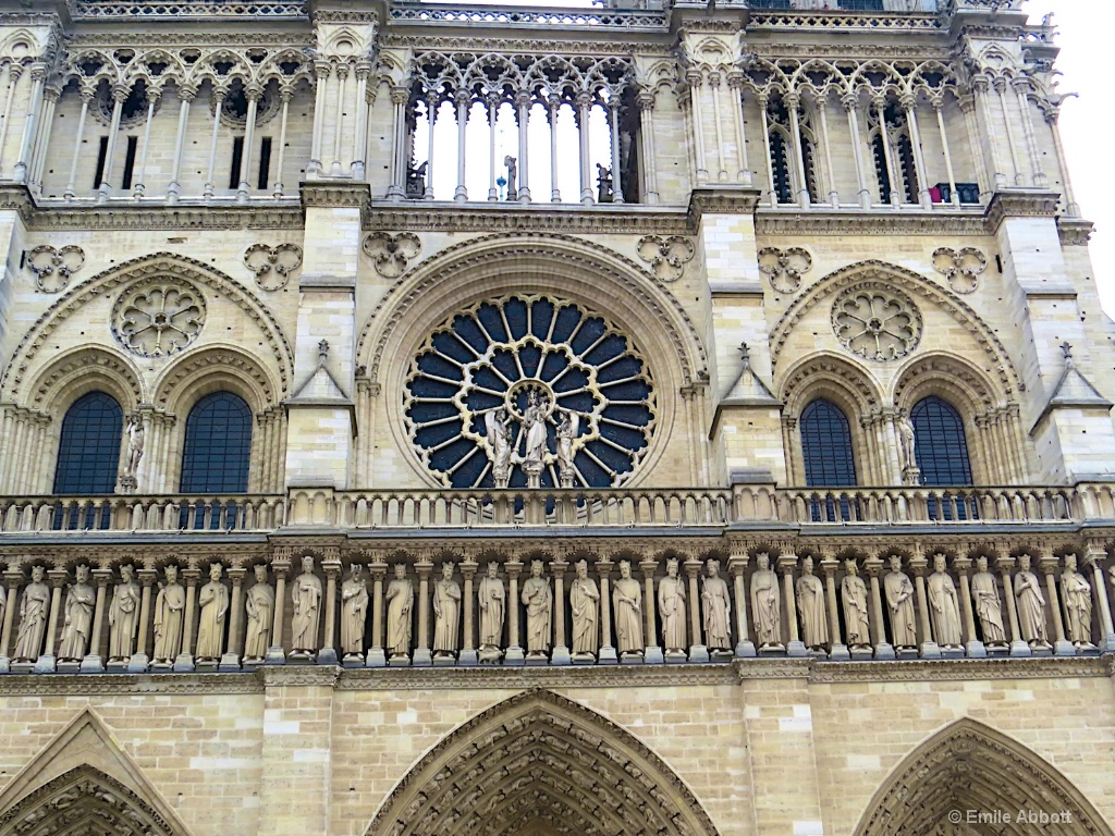 Notre Dame Entrance