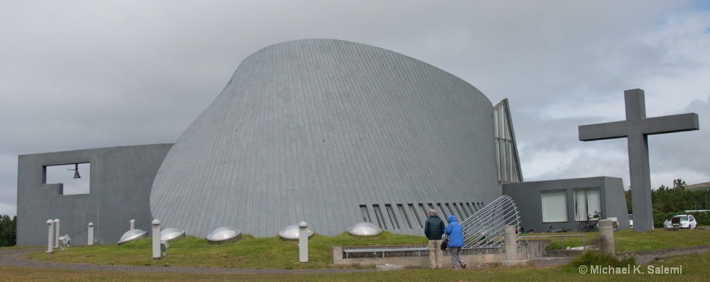 Modern Church enroute to Akureyri