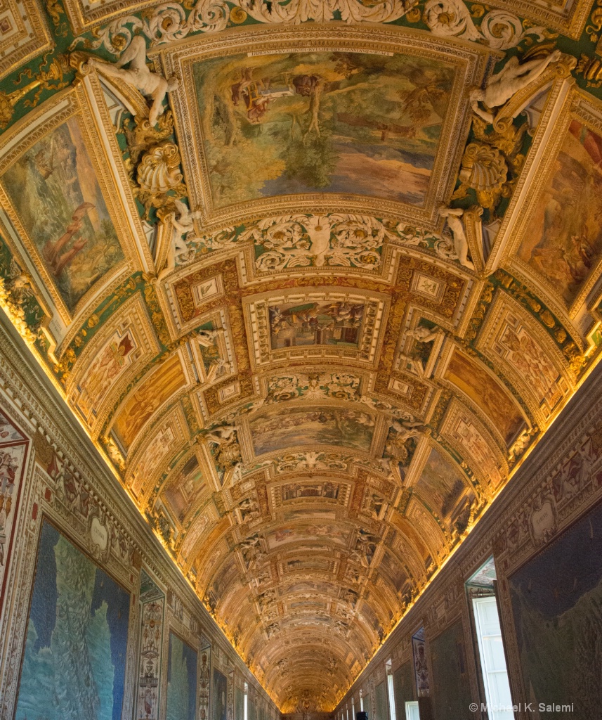 Map Room at Vatican Museum