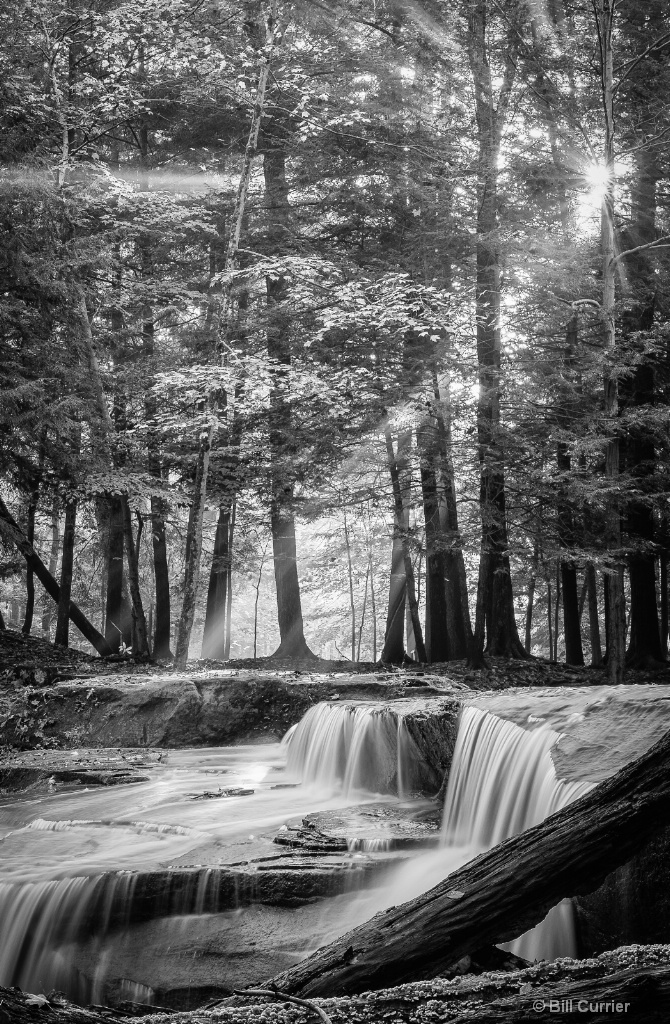 Truxel Falls Sunrays - CVNP