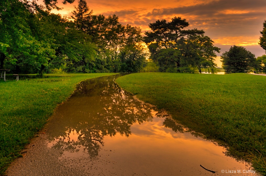 Flooded Sunset