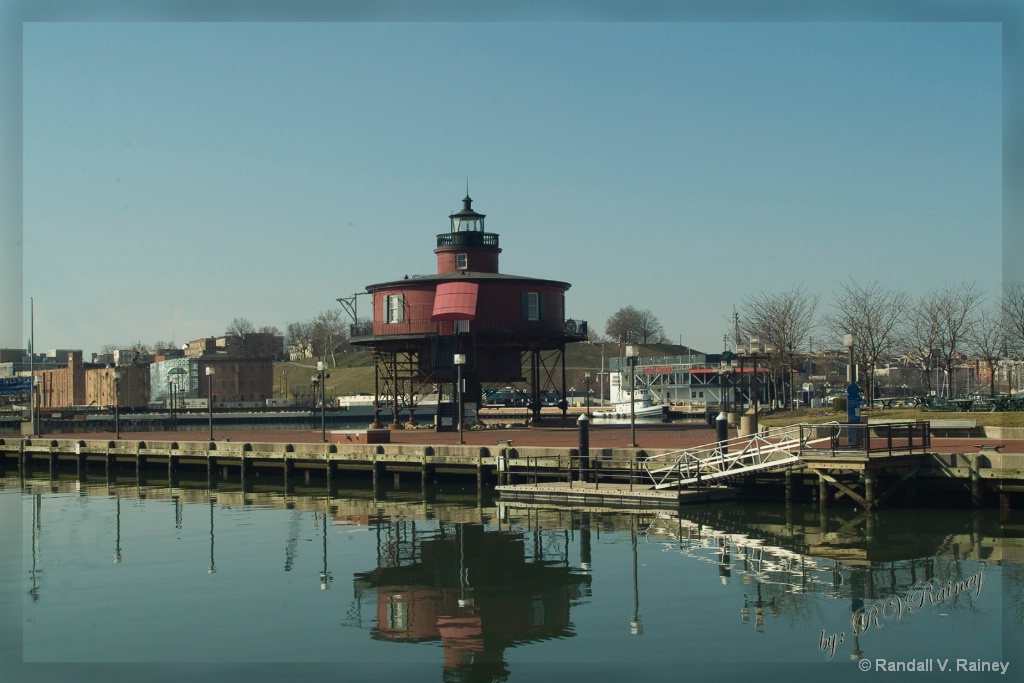 Seven Foot Knoll Lighthouse . . .