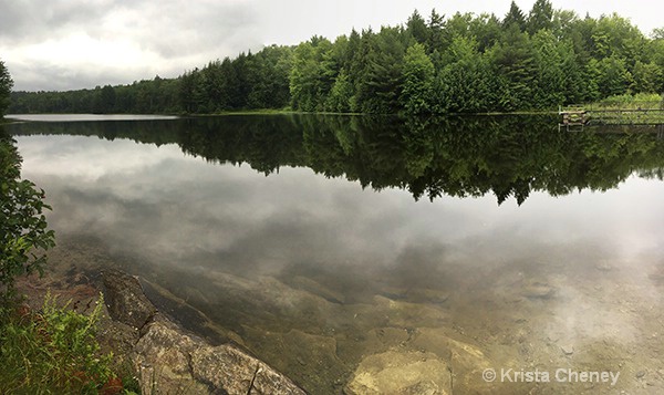 Storm over Gale Meadows Pond, VT