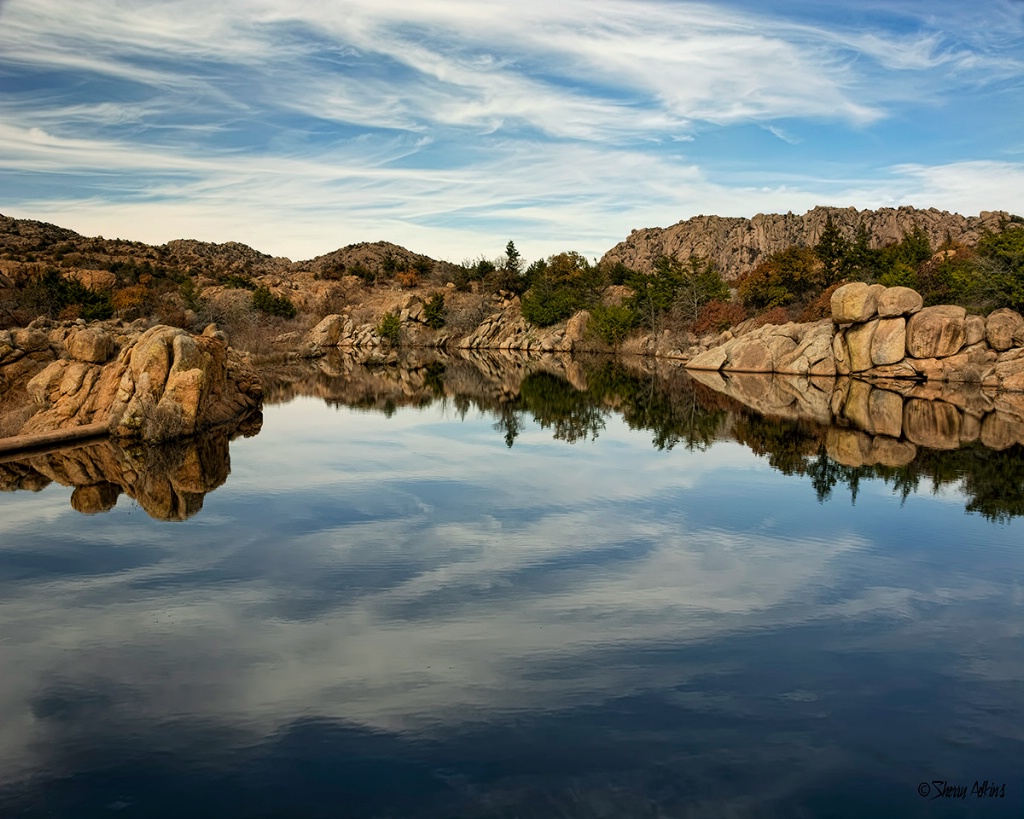 Wichita Mountains reflections