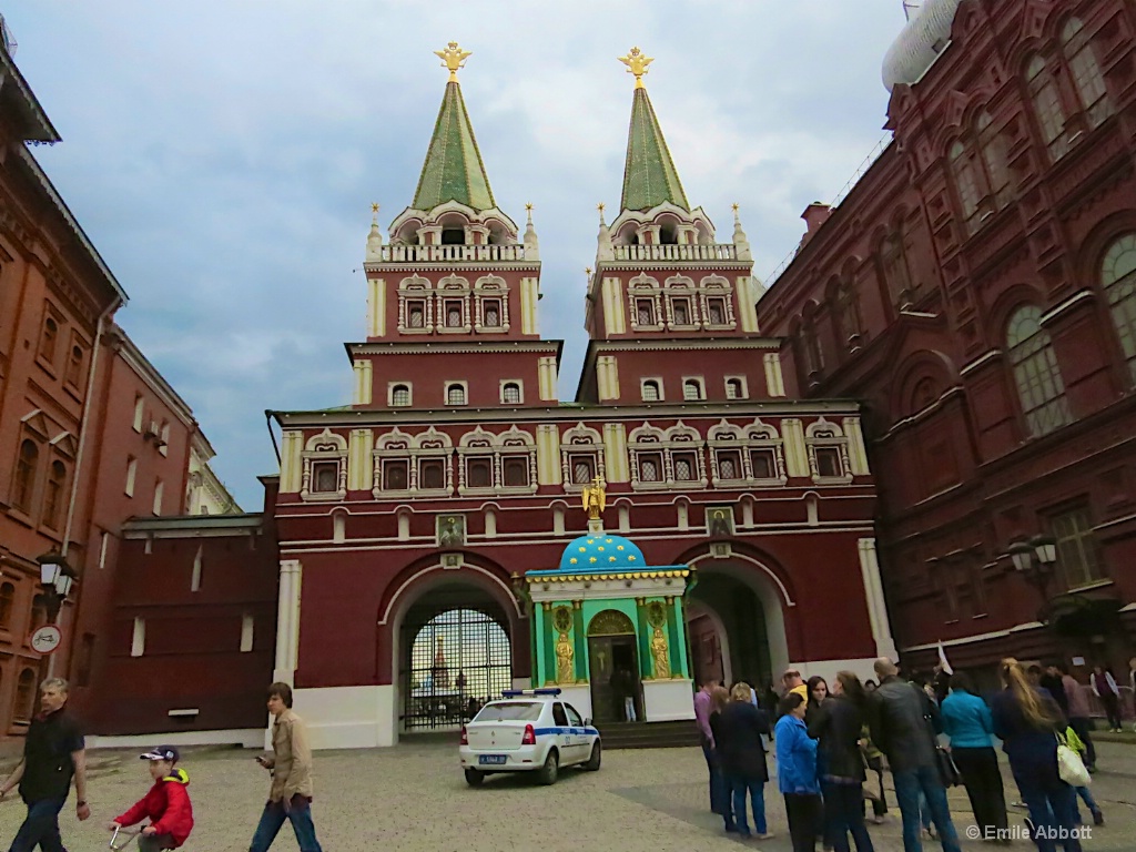 Entrance to Red Square Moscow