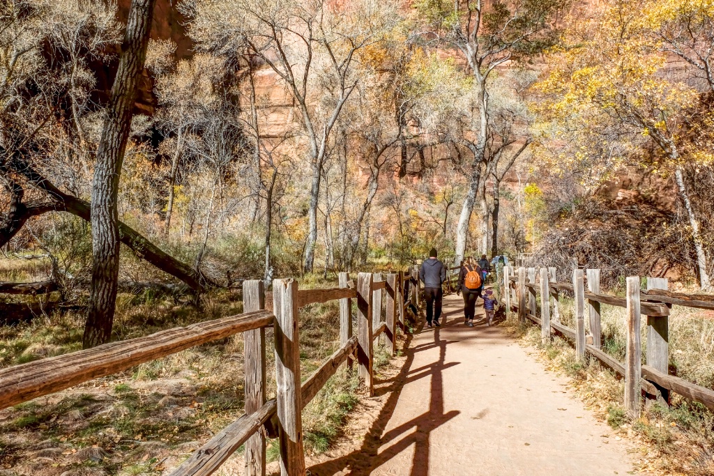 River Walk at Zion National Park 