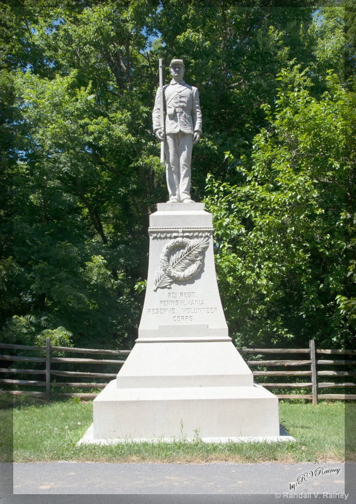 1st Regt Pennsylvania Reserve Statue
