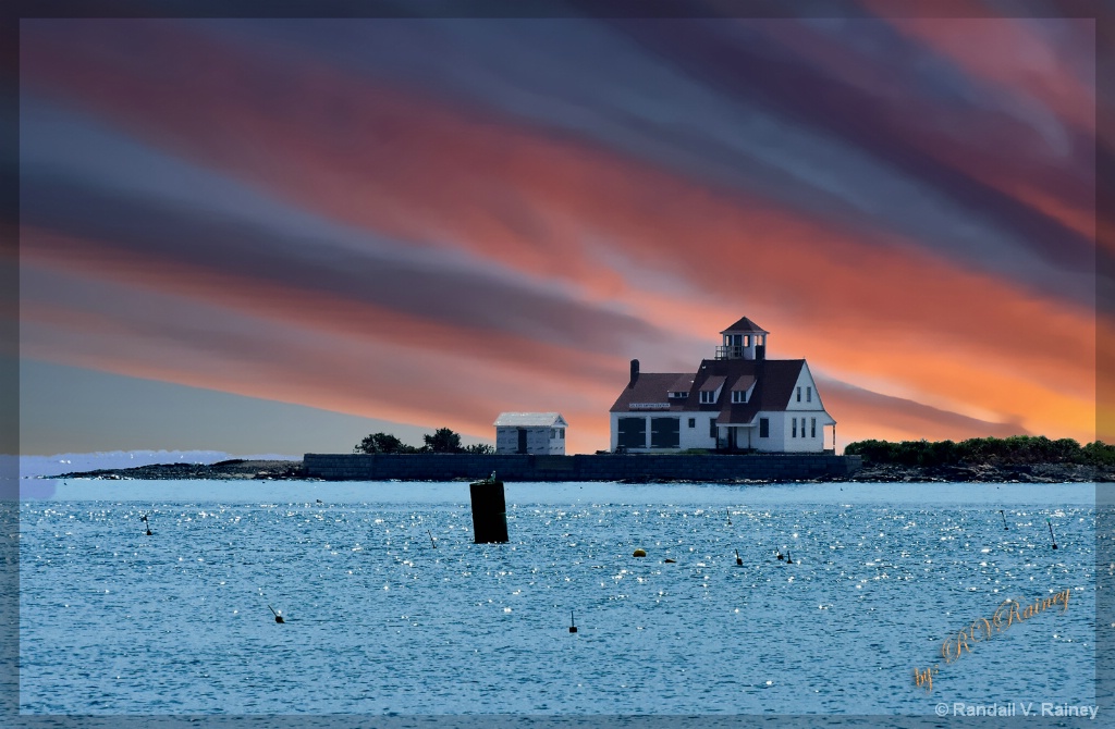 Wood Island Life Saving Station at Sunup . . 