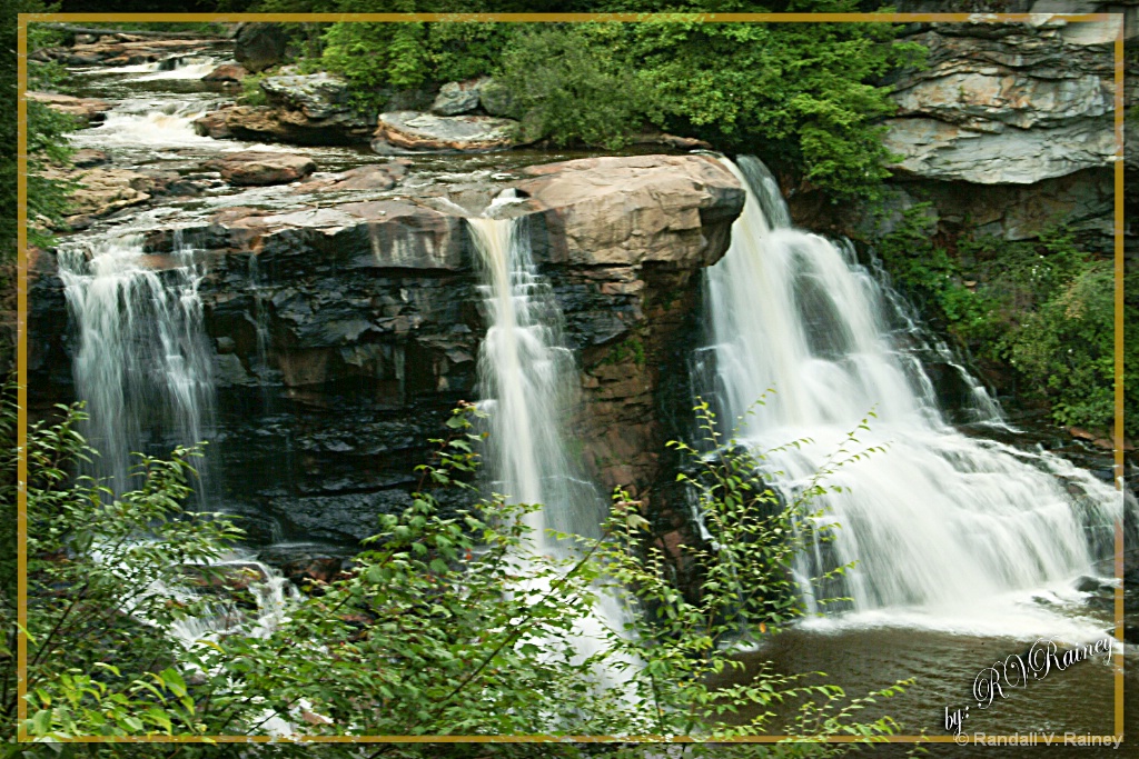 Blackwater Falls .in W. Virginia .