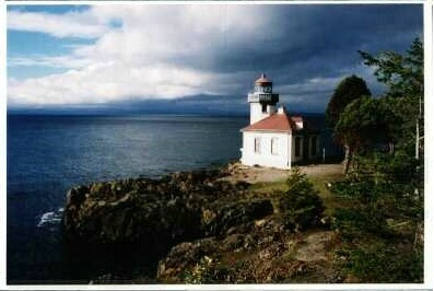 Lime Kiln Light, San Juan Island, Washington, USA