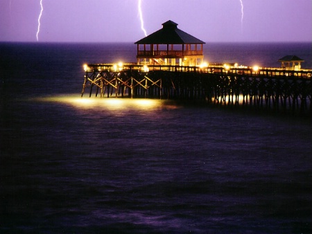 The Storm July 2002 in Folly Beach SC