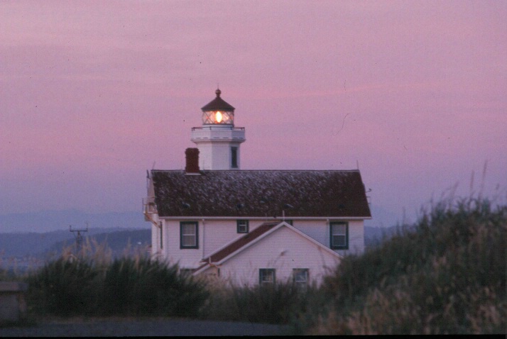 Point Wilson Lighthouse at Dusk
