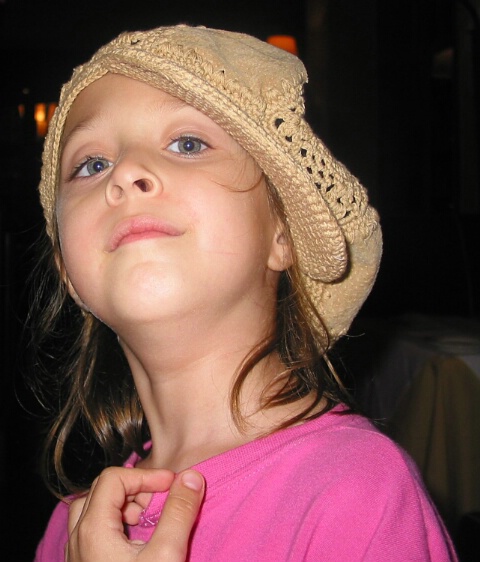 Little Girl, Big Hat