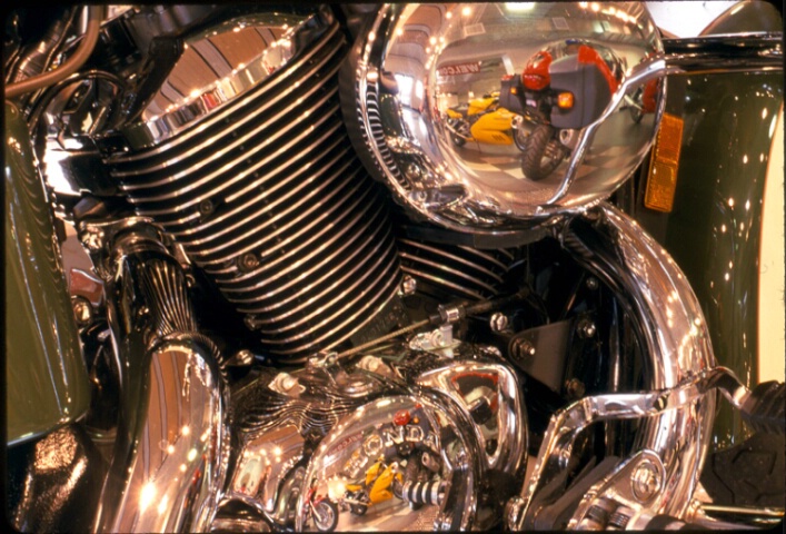 Motorcycle Reflections