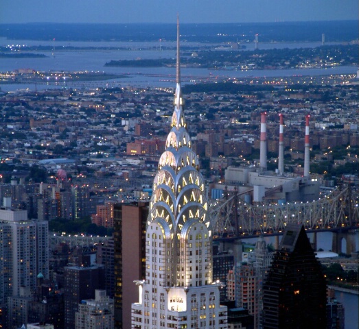 Crysler Building at Twilight