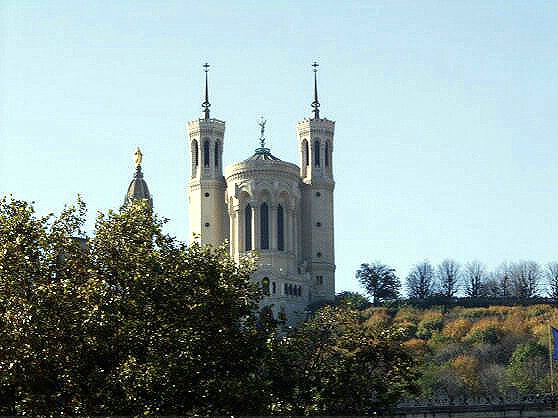 Fouviere Basilica, Lyon, France.