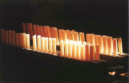 Sunlit Candles 