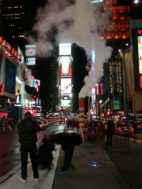 Time Square Steam Vent, NYC