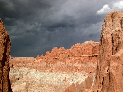 Storm Brewing - Cathedral Gorge, NV