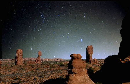 Perseus and Balanced Rock