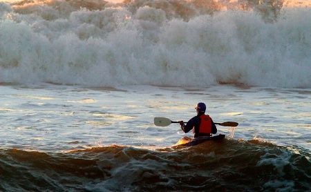 The Ocean & the Kayak 