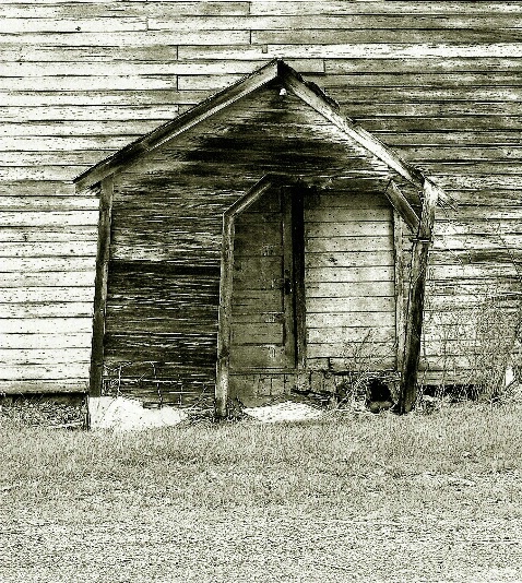 Old Schoolhouse Door - ID: 98348 © John W. Davis