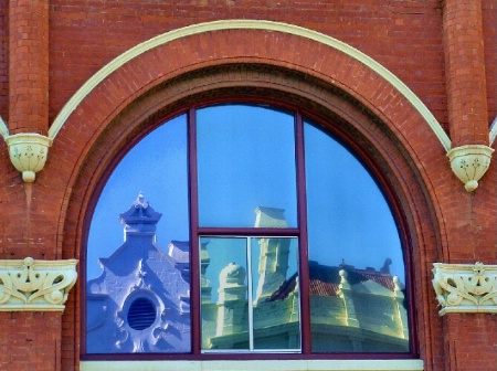 Chimney Pots Reflection