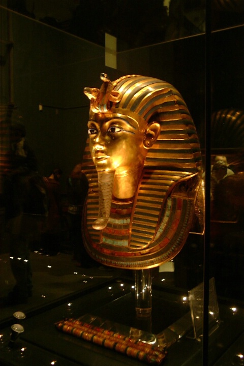 Tutankhamun's death mask - Cairo Museum
