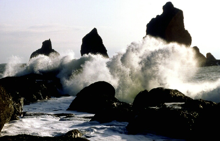 Waves, Cape Johnson, Olympic National Park, WA