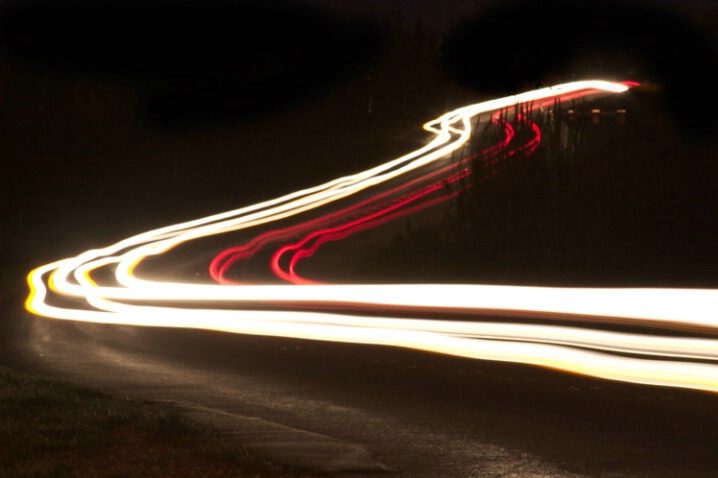 Car Light Streaks 1 - ID: 107834 © Greg Harp