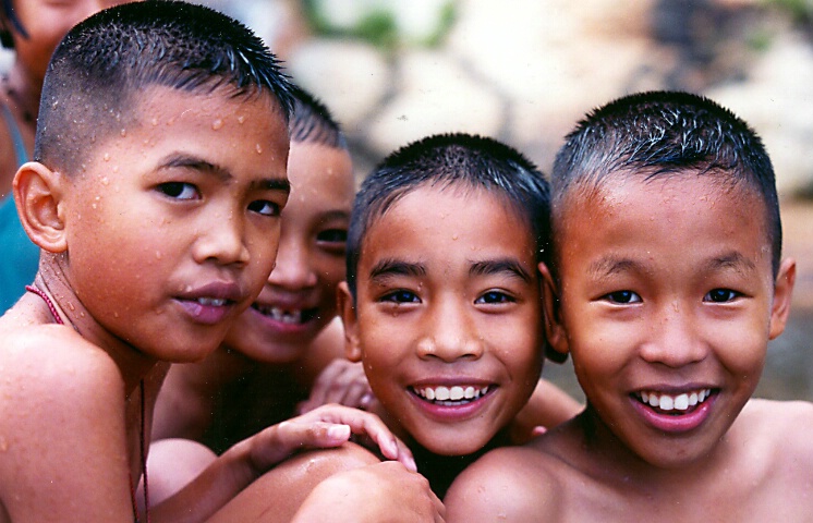 Thailand mountain swimmers