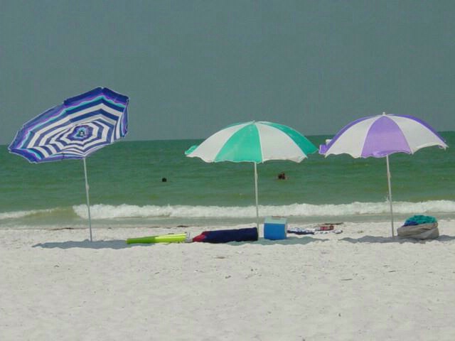 Umbrellas on the beach